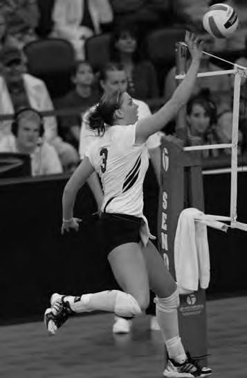 In 2008, Jordan Larson became the first player in Big 12 history to be named Player of the Year and Defensive Player of the Year in the same season.