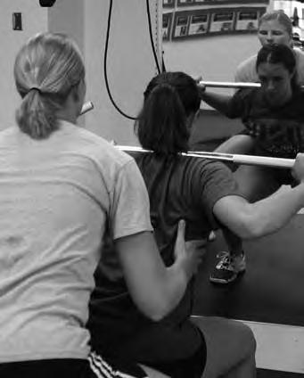A former All-American volleyball player, Buttermore understands how to develop a strength and conditioning program for elite volleyball players.