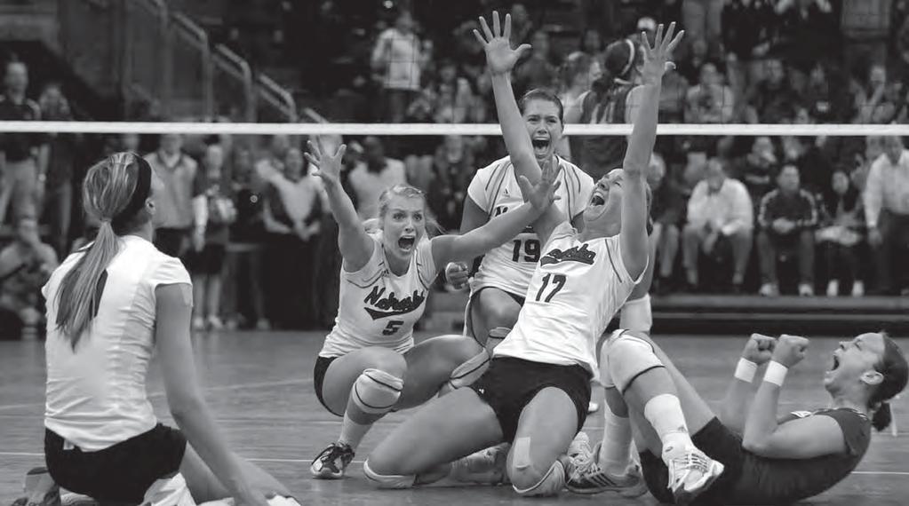 2008 SEASON IN REVIEW HUSKERS OVERCOME INJURIES, ODDS TO RETURN It takes a lot to render Nebraska volleyball coach John Cook speechless, but there he was sitting in the Bank of America press room