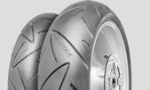 Motorcycle Tires I Sport ContiRoad Zero degree steel-belted tire, with the performance of a sports tire and the longevity of a touring tire.