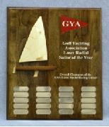 Laser Class Circuit GYA Laser Class The GYA Laser Sailor of the Year The GYA Laser Radial Sailor of