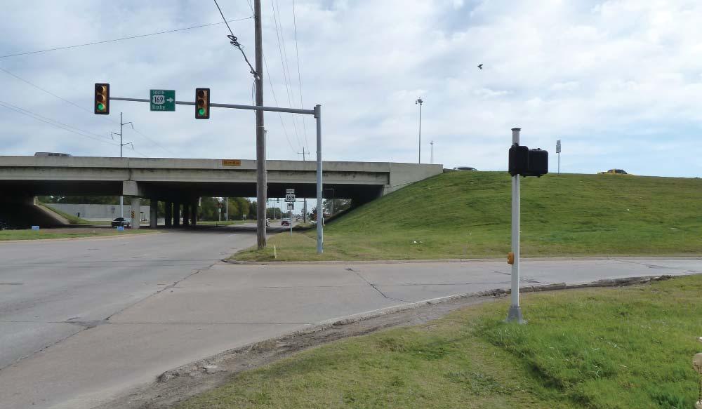 EAST 21ST STREET AT HIGHWAY 169 Existing photo looking