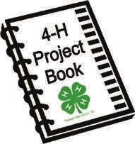 Scholarship Due 4-H Meeting 6:00 pm Record book Training 29 30