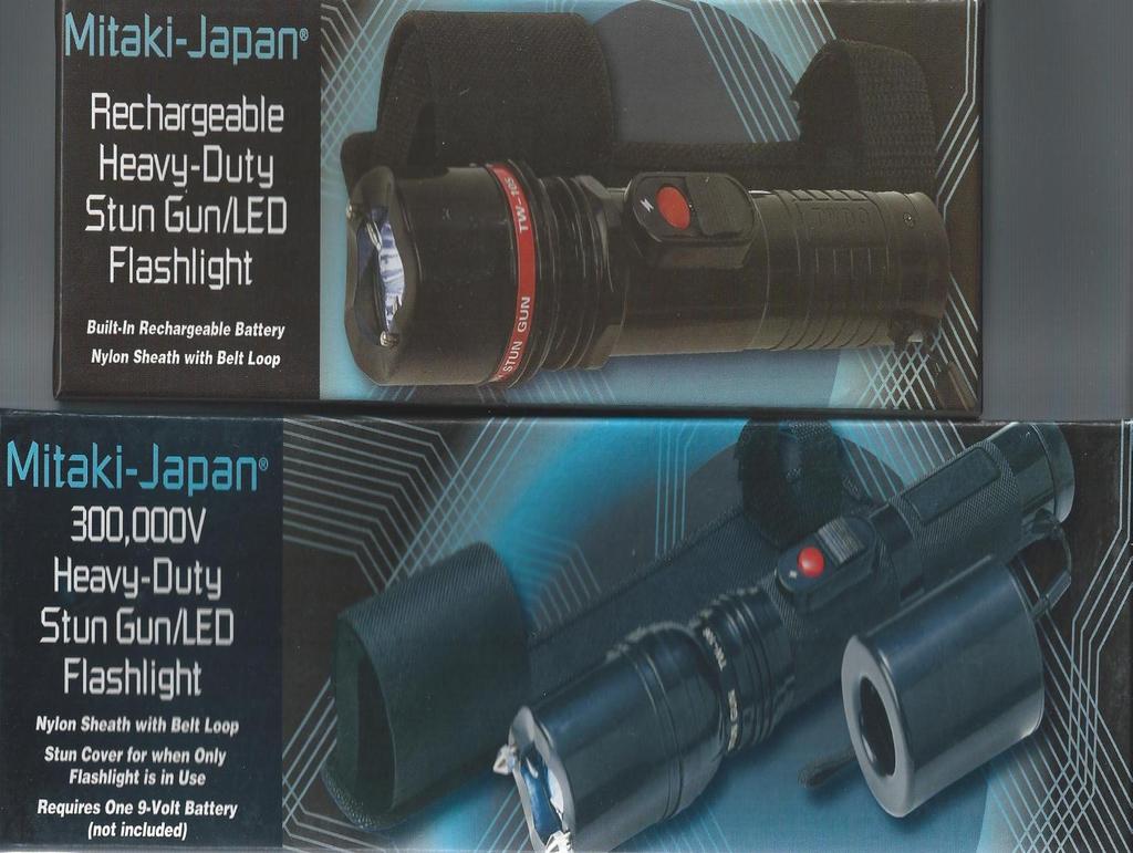 Tibon s Goju Ryu Fighting Arts Karate Studio Now Stocking Stun Gun/LED Flashlights For Sale! This Stun Gun/LED Flashlights are geared for adult safety!