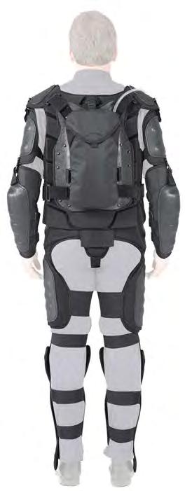 EXOTECH HARD SHELL RIOT CONTROL SYSTEM The cost-effective, lightweight ExoTech System offers hard-shell protection