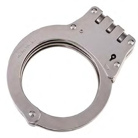 reinforced steel swivels. Double key hole handcuffs make removing Hiatt handcuffs much easier.