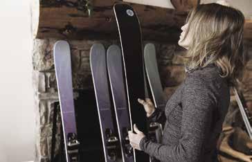 specifically designed for how and where women ski.
