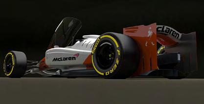 work, outlining his perspective on just how a McLaren (liveried in some cases in the compay's iconic