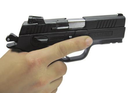 FIRING YOUR PISTOL ***Warning *** Never load a cartridge into the chamber until you are ready to fire the pistol.