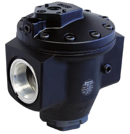 > > Port size: / & (ISO G, PTF) > > Can be installed at any point in the compressed air system without regard to accessibility pilot regulator can be installed in the most convenient location > >