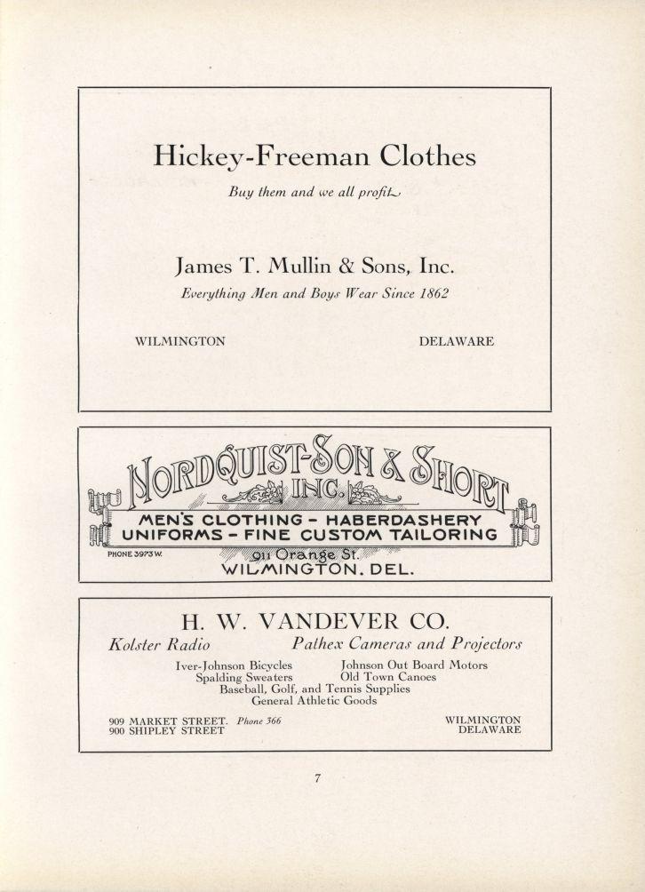 Hickey-Freeman Clothes Buy them and we all profits James T. Mullin & Sons, Inc.
