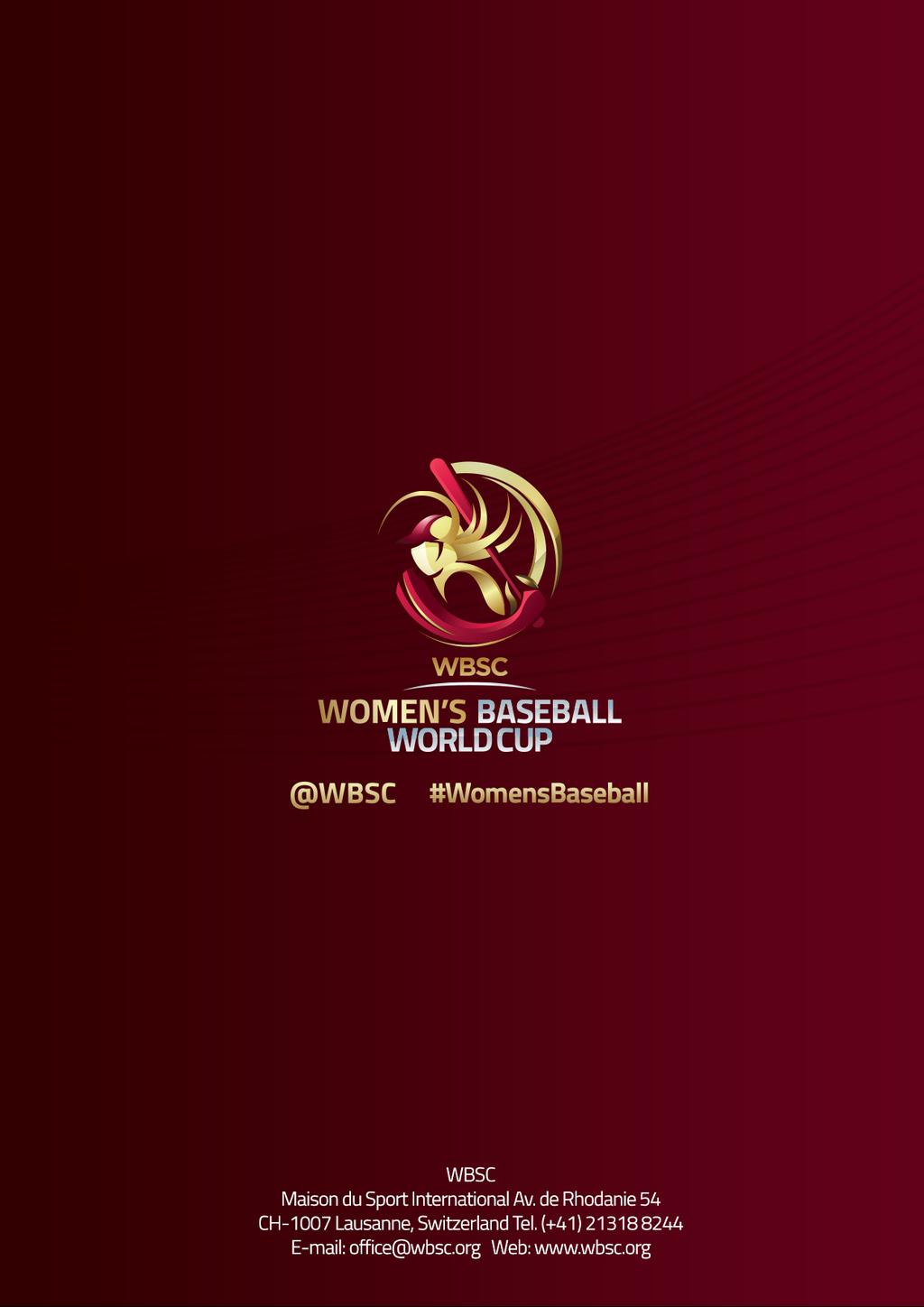WOMEN S BASEBALL WORLD CUP