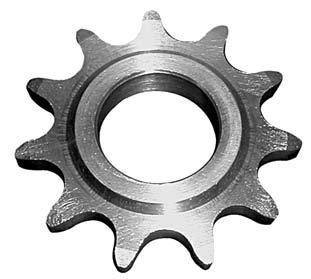 The Manufacturing Process Sprocket Hardening and Materials Tsubaki can manufacture sprockets to meet your specific needs. The results are sprockets designed to maximize the life of your chain.