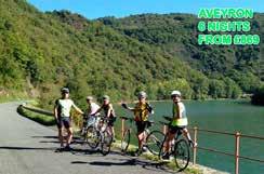 Aveyron 6 nights from 869 Self Guided / 7 nights from 1199 Guided.