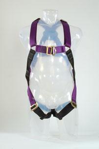 FULL BODY HARNESS Accredited to: EN 361 Web 45mm water resistant polyester. High tensile steel alloy & stainless/steel. 1.