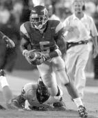 CARSON PALMER 2002 After a 21-year drought, Carson Palmer became USC s fifth Heisman Trophy winner (and the first from the West Coast since 1981), as well as Troy's first quarterback winner ever.