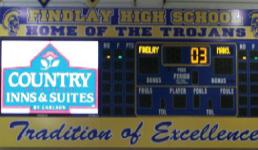 Dear Potential Sponsor: Findlay High School has added an LED Full Color Video Display for the gymnasium and Donnell Stadium.