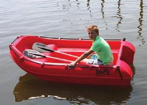 This boat is low-maintenance and is produced in 100%