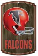 00 (3 Feet ) 2011 WCraft NFL Licensee F401-Arizona Cardals F402-Atlanta Falcons