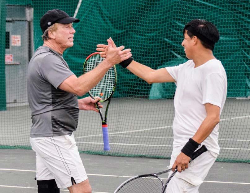 INDOOR TENNIS adult programming Future Stars Adult Tennis Program offers a multi-court clinic experience with a 4:1 player to pro ratio.