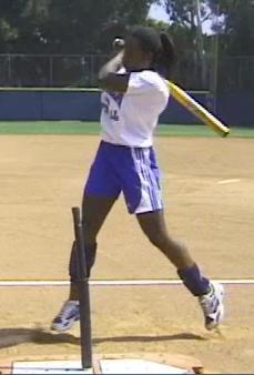 DRILL #12 BALANCE AND JUMP DRILL 20 Helps improve the balance of the batter. Batter stands in batter s box with ball on a tee over home plate. 1. Batter takes normal swing and hits ball off tee. 2. At finish of swing, batter jumps up vertically.