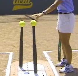 DRILL #17 HITTING THE OUTSIDE PITCH 25 Helps players learn how to hit the outside pitch.