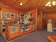 Built with local timber, our lodge s amenities include two game