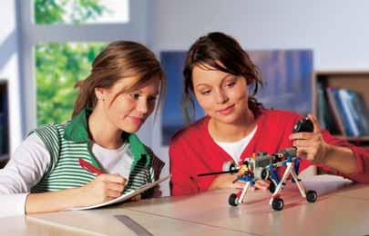 LEG9632 Science & Technology Base Set Let your youngsters invent and investigate like young scientists. There are instructions for 12 different models to build.