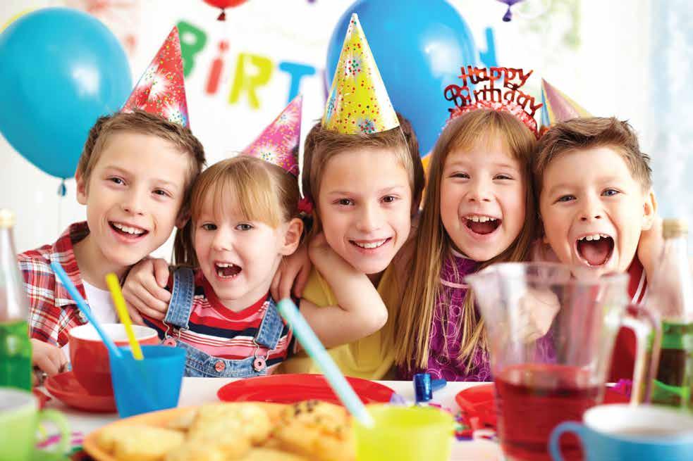 SIT BACK, RELAX, AND ENJOY! Birthday PARTIES! Let us do the planning while you sit back, relax, and enjoy your child s birthday party. Here at the club we offer a variety of party options.