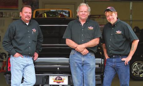 Shop Profile: B z Rods The B z Rods crew: from left to right, Brian Bell, Pat Norton and Gene Pennington.