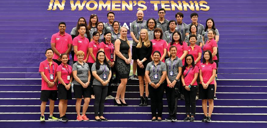 Advantage Singapore Introduced in 2015, Advantage Singapore serves as the WTA Finals Singapore s official programme of fan