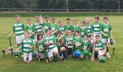Page 5 U10 & U8 s This vital age group were looked after by Seamus and Shane (plus one or two