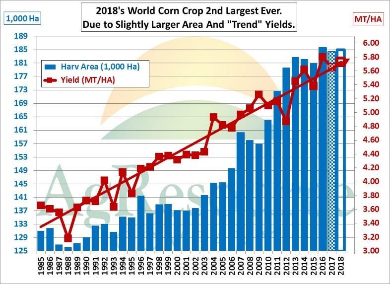 World Corn Supplies Reach Peak?