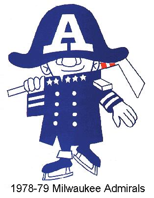 The Story of the Ghost Admiral When Admirals hockey began in Milwaukee in the 197o s, the team was represented by a plucky young lad.