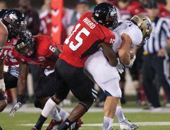 NORTHERN ILLINOIS UNIVERSITY FOOTBALL HISTORY Jimmie Ward collected first team All-American honors from Sports Illustrated in 2013, in addition to third and fourth team recognition from the