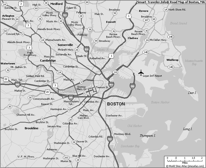 Map A: Greater Boston