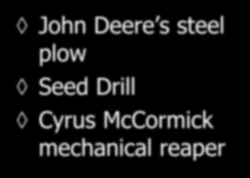 Farming Technology John Deere s steel plow