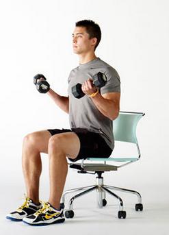 Repeat with the opposite leg. Challenge: Do this exercise using resistance bands.
