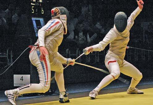 The camps are open to all ages and skill levels of fencing.
