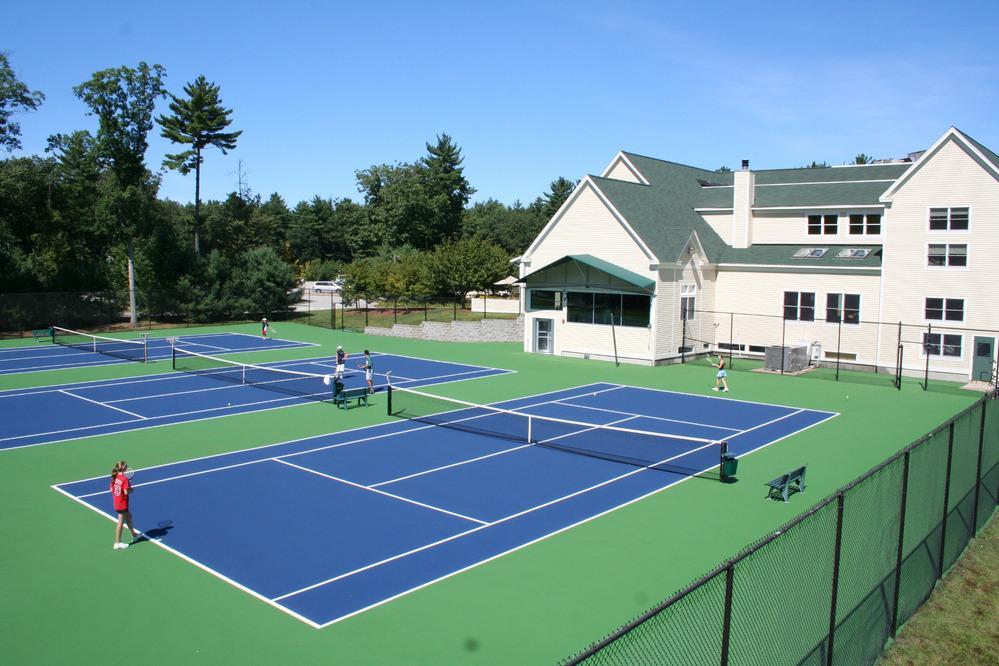 weekly tennis matches with NO court fees!
