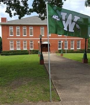 In cooperation with the Waxahachie Rotary Club, the Education Foundation for Waxahachie ISD is selling spirit flags with poles to Waxahachie residents and businesses.