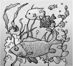 Being a Fish by Russell E. Erickson Would it be fun to be a fish? They are, after all, quite different from us. Fish have no ears as we do.