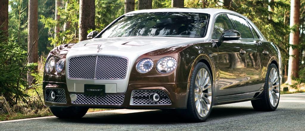 The Options for your Bentley Flying Spur V8 / W12 Front bumper I.