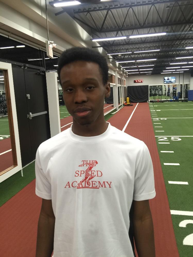Sanjade is a Grade 11 athlete who competes in track & field. He trains and competes with the Speed Academy Track Club.