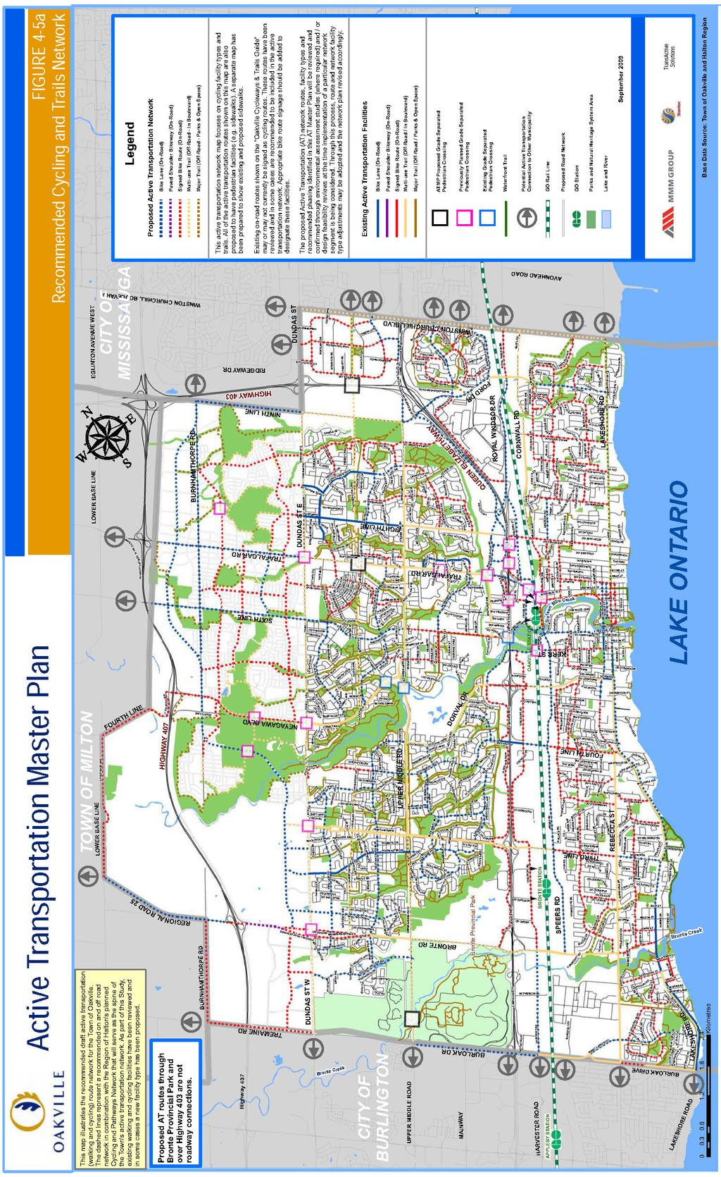 Figure 2: Recommended Cycling and Trails Network