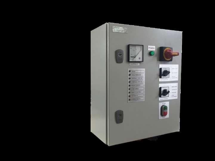 Talas Starter Harmonic free, multifunctional, ready to use AC motor control center with reduced current soft start.