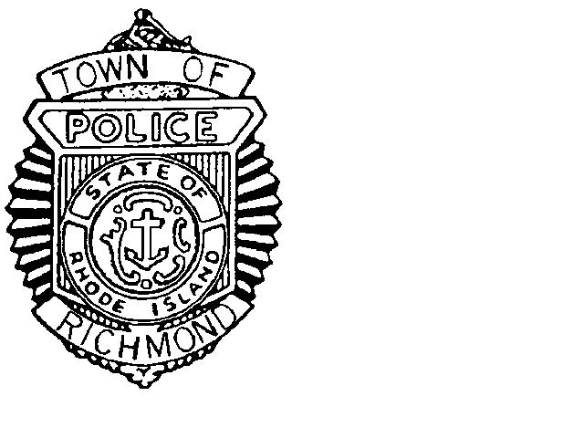 Richmond Police Department P.O. Box 203 1168 Main Street Wyoming, Rhode Island 02898 Elwood M. Johnson, Jr.