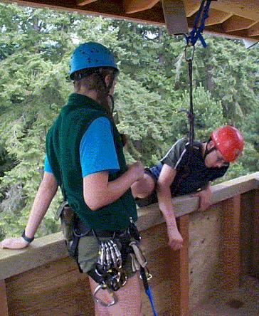 8. Discipline Recognize that youth of Scouting age who are having fun with friends in and around a climbing area may not pay attention to their own safety.