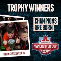 the hashtag #ManchesterCup so we can find it and share it with our
