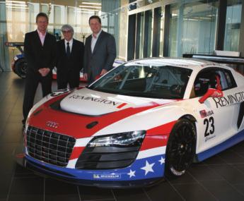and ex Formula One driver Mark Blundell. In 2011, the team scored their first race win with Mike Guasch and Matt Bell in an Audi R8 LMS at Snetterton.